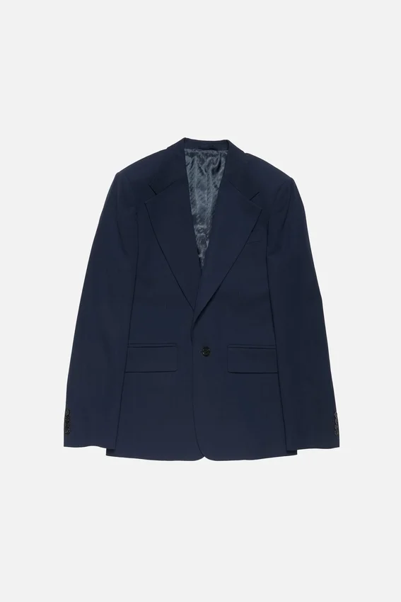 Fitted suit jacket