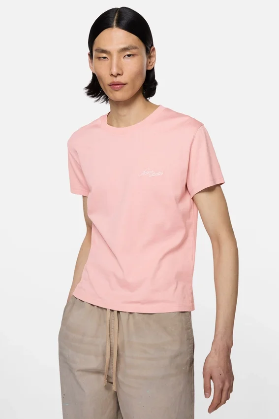 Fitted t-shirt with logo