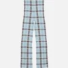 Fitted wool trousers