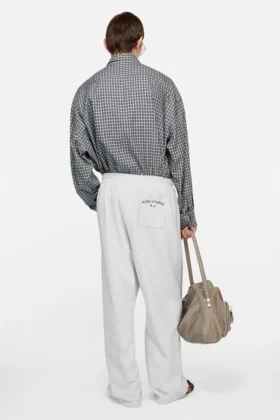 Flannel button-up shirt