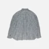 Flannel button-up shirt