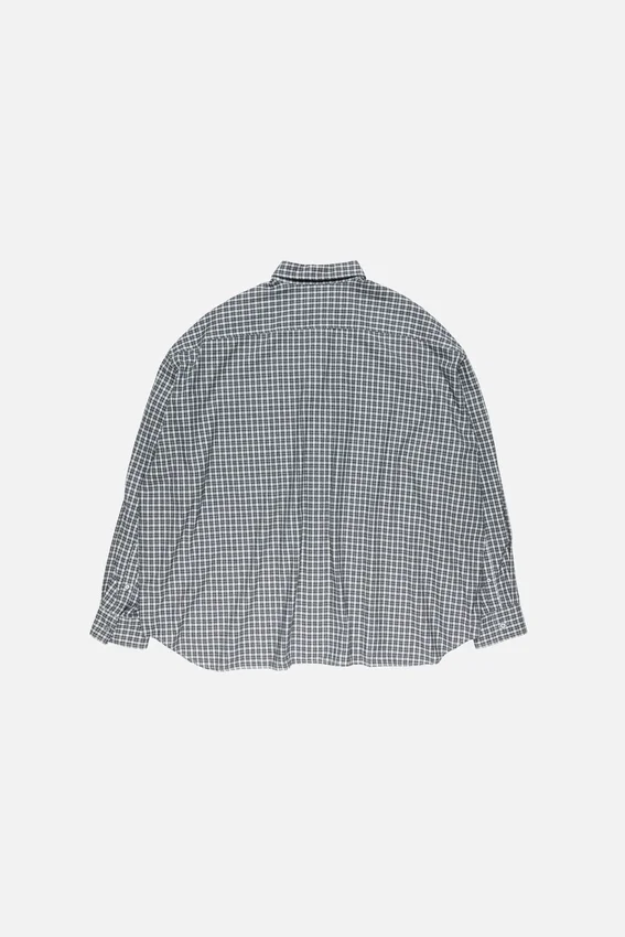 Flannel button-up shirt