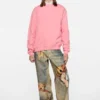 Fleece face logo sweatshirt