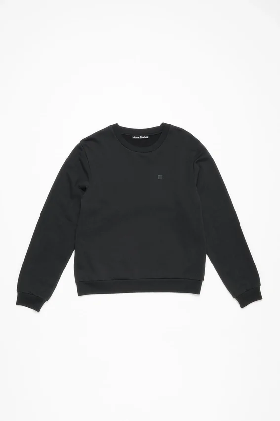 Fleece face logo sweatshirt