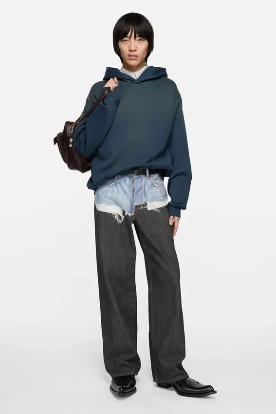 Fleece logo hoodie