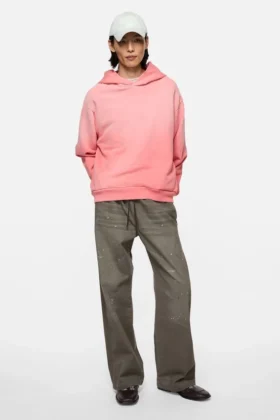 Fleece logo hoodie