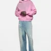 Fleece logo hoodie