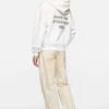 Fleece logo hoodie