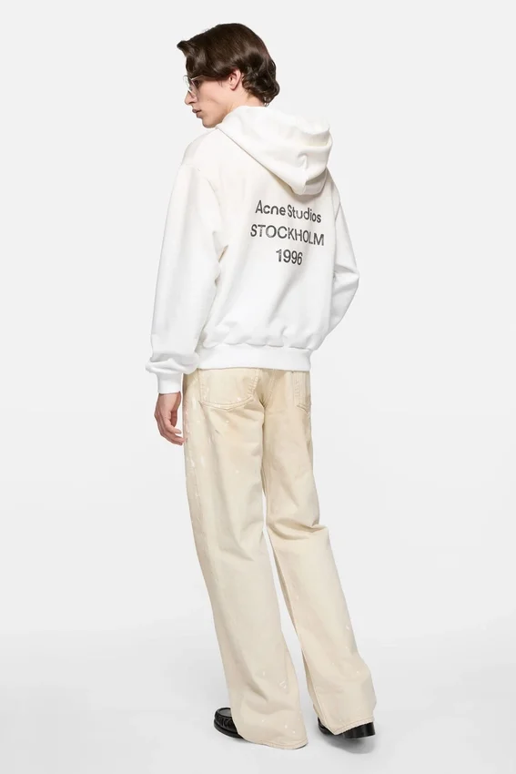Fleece logo hoodie