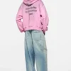 Fleece logo hoodie