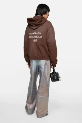 Fleece logo hoodie