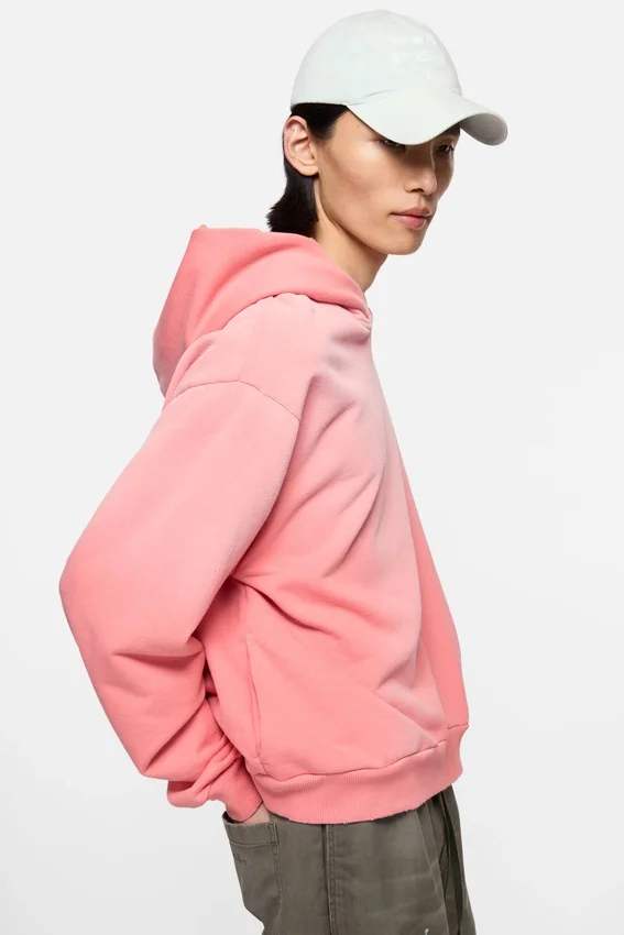 Fleece logo hoodie