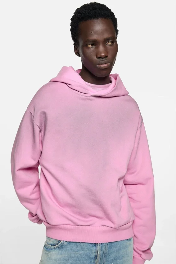 Fleece logo hoodie