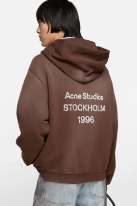 Fleece logo hoodie