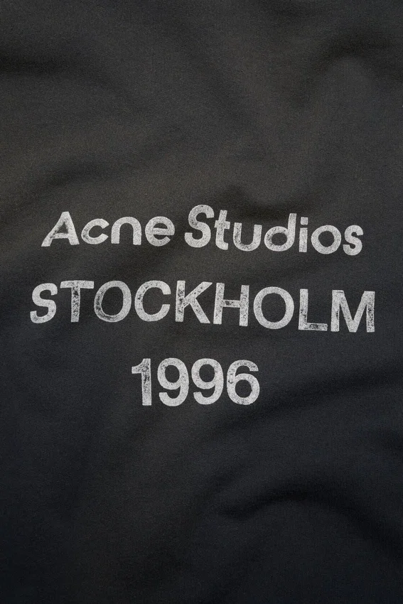 Fleece logo hoodie