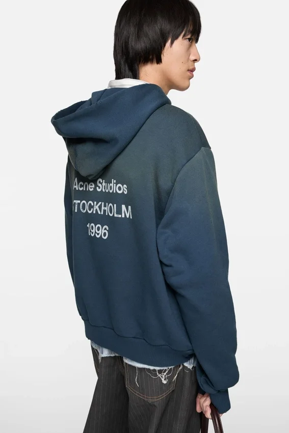 Fleece logo hoodie