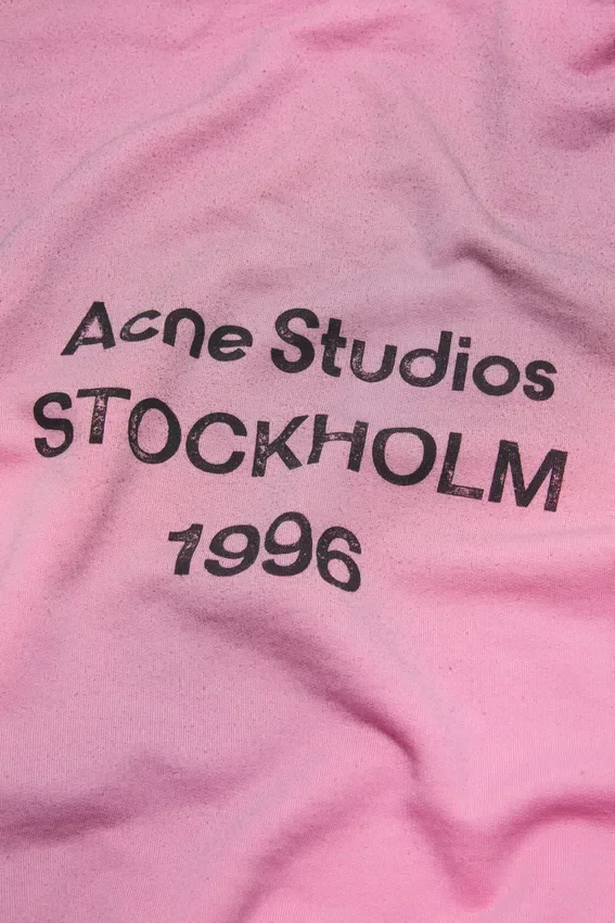 Fleece logo hoodie