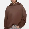 Fleece logo hoodie