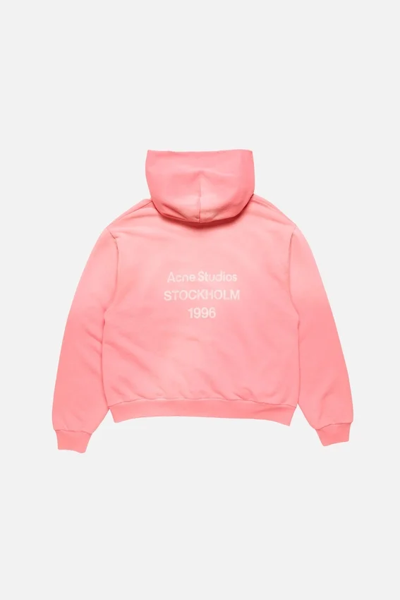 Fleece logo hoodie