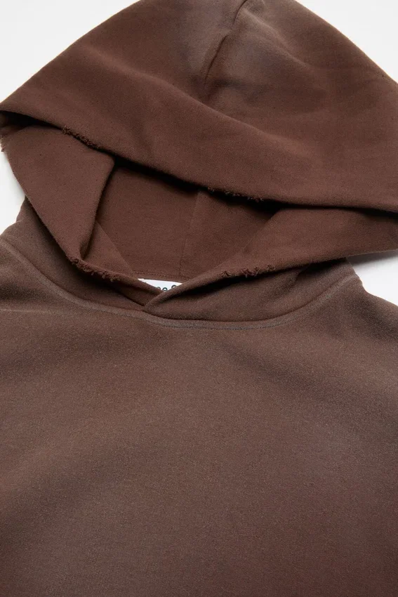 Fleece logo hoodie
