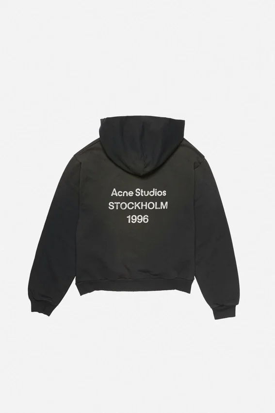 Fleece logo hoodie