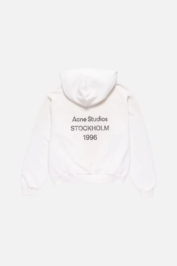 Fleece logo hoodie