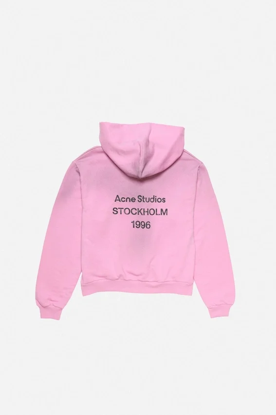 Fleece logo hoodie