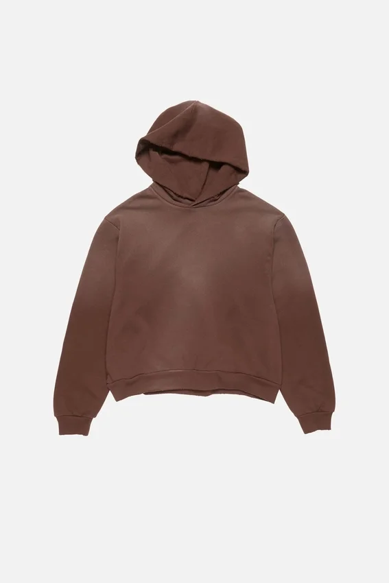 Fleece logo hoodie