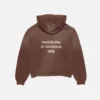 Fleece logo hoodie