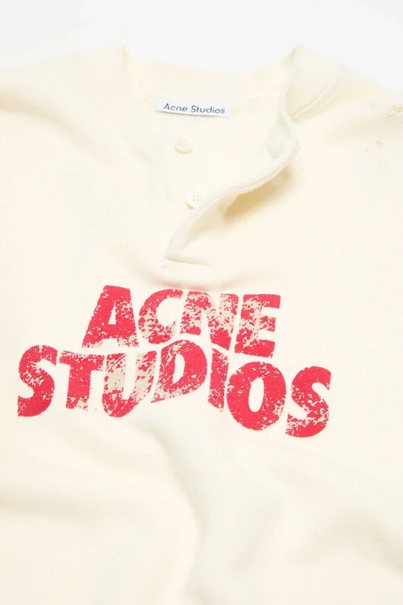 Fleece logo sweatshirt