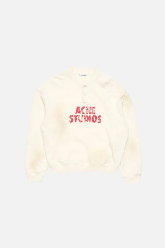Fleece logo sweatshirt