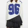Fleece mini skirt
