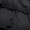 Fleece mini skirt