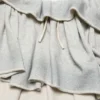 Fleece mini skirt