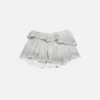 Fleece mini skirt