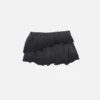 Fleece mini skirt