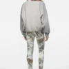 Fleece sweatshirt with logo