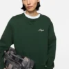 Fleece sweatshirt with logo
