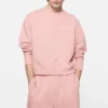 Fleece sweatshirt with logo