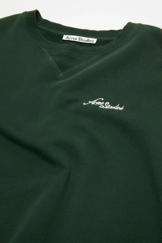 Fleece sweatshirt with logo