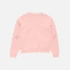 Fleece sweatshirt with logo
