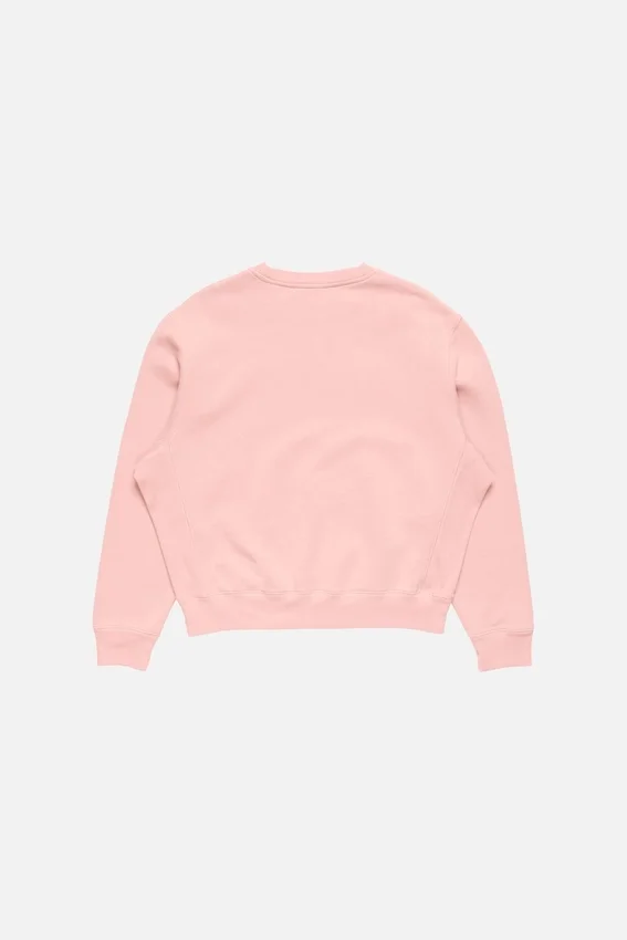 Fleece sweatshirt with logo