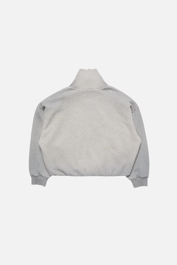 Fleece sweatshirt with logo