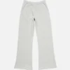 Fleece trousers with logo