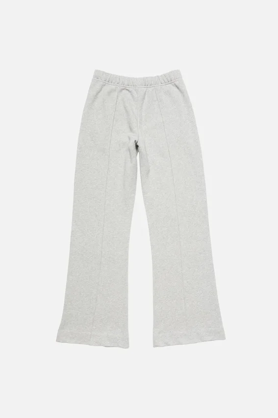 Fleece trousers with logo