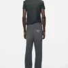 Fleece trousers with stamp logo