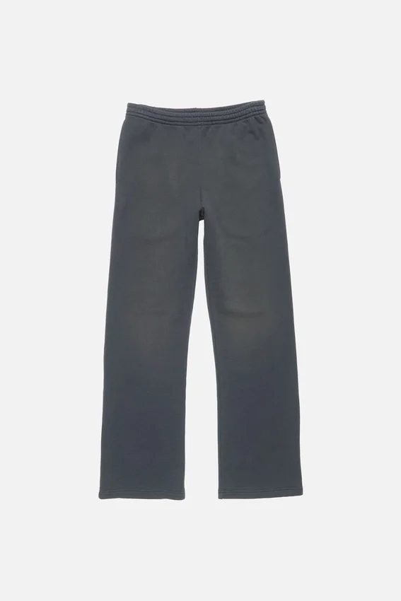 Fleece trousers with stamp logo