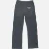 Fleece trousers with stamp logo