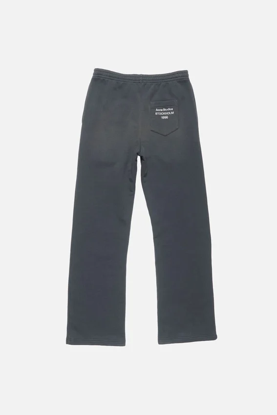 Fleece trousers with stamp logo
