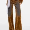 Flocked denim jeans - 2021